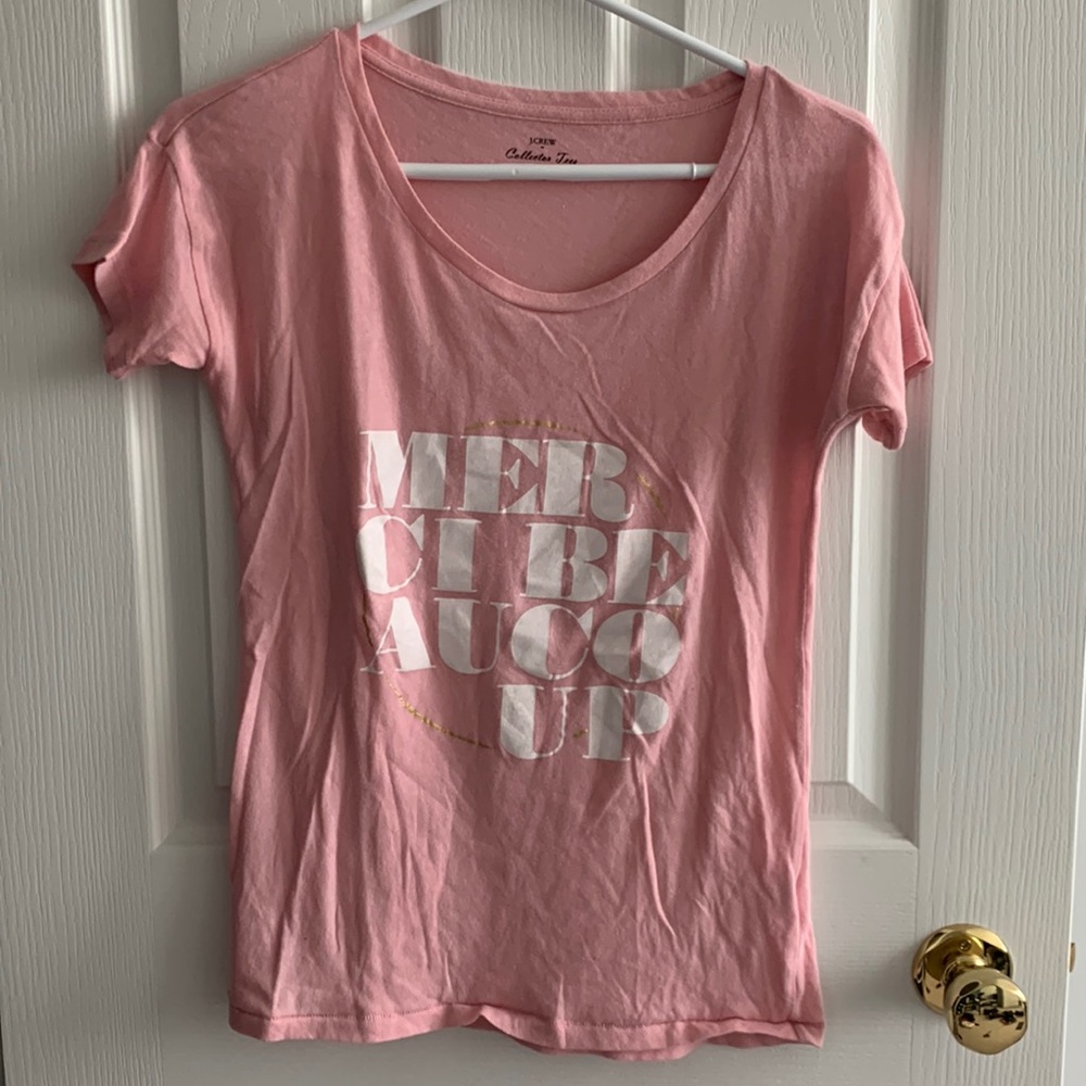 J.Crew Merci Beaucoup T-shirt